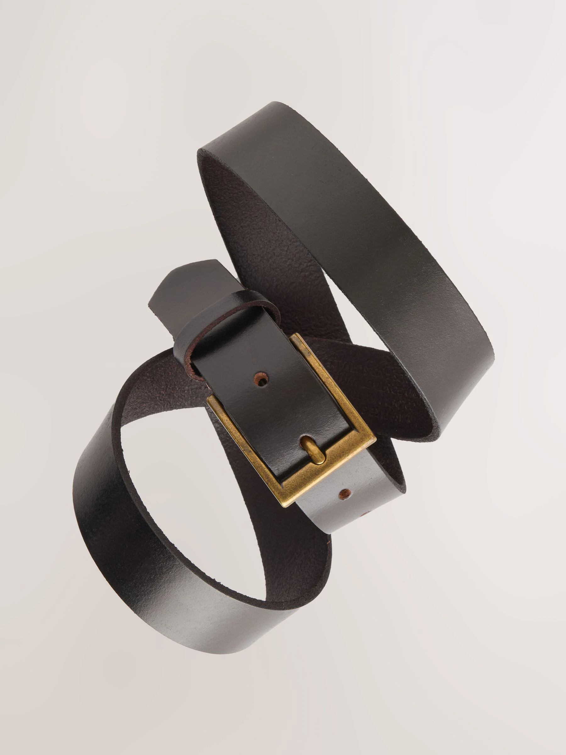 Bruin - Casual leren riem