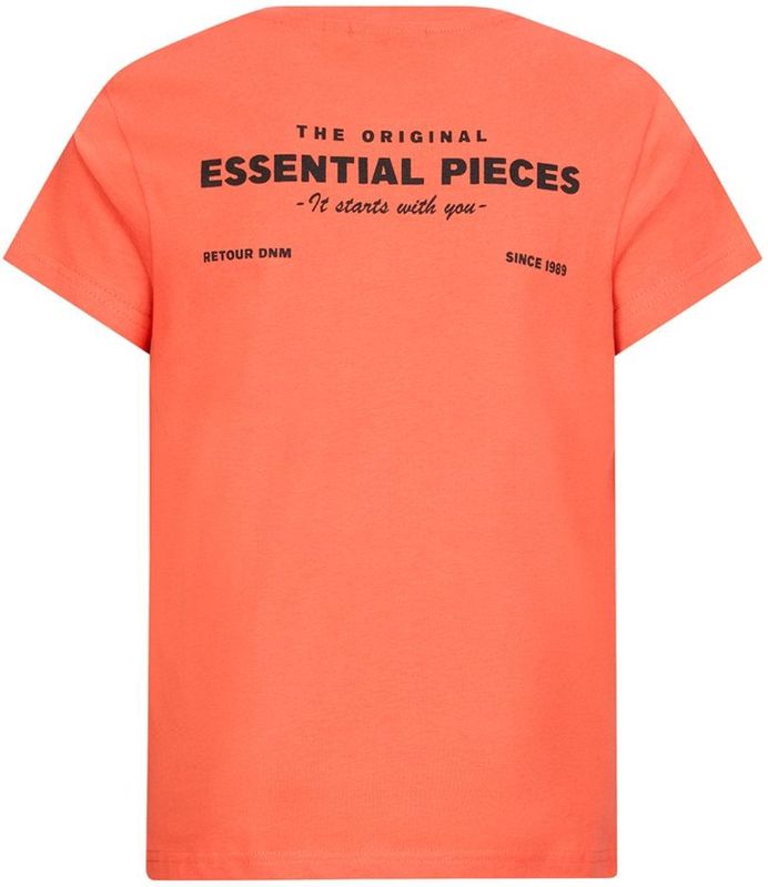 Retour jongens t-shirt - Oranje