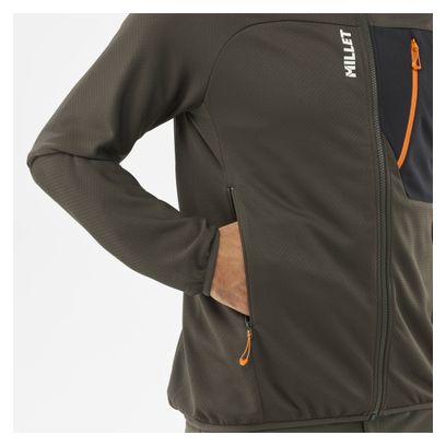 Polaire Millet Lokka Hoodie III Vert