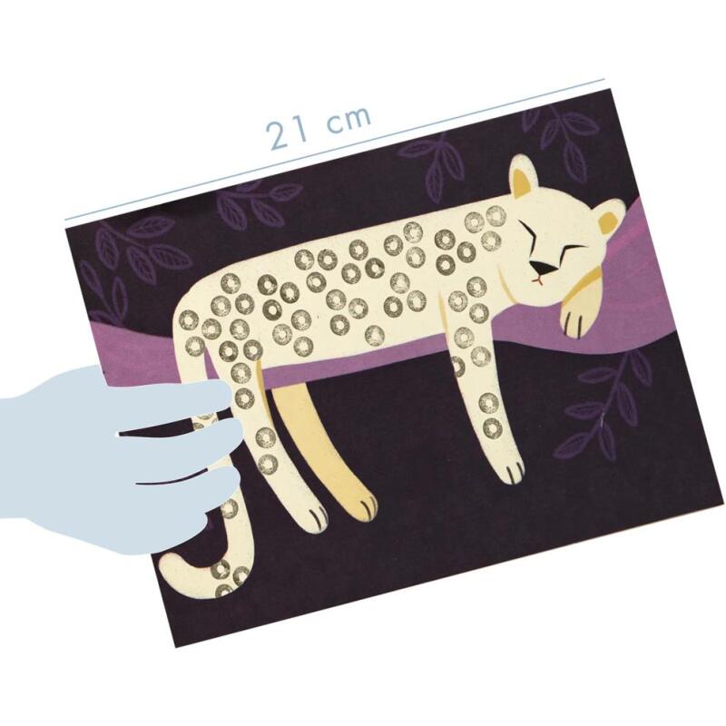Boîte créative, Pelages à tamponner - Multicolore