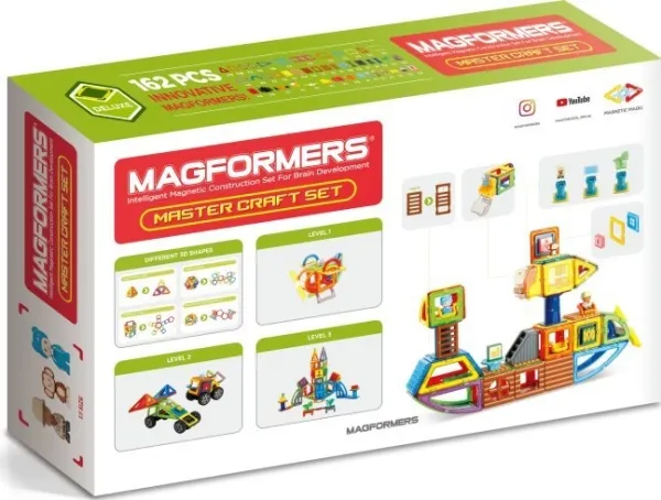 Magformers Master Craft 162 Pcs