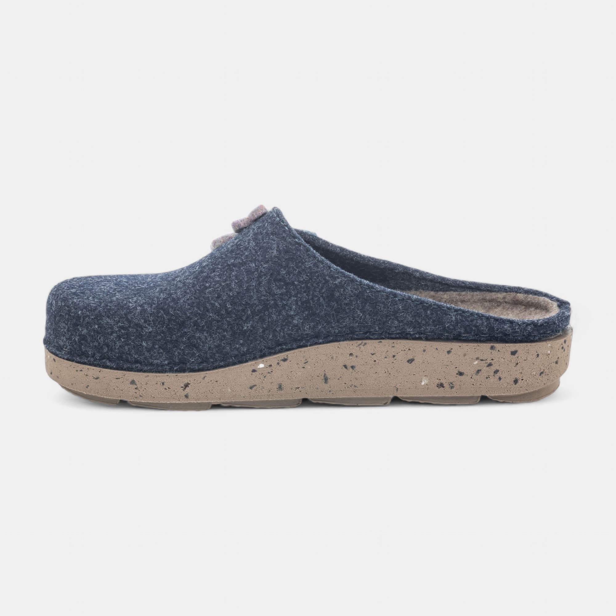 Pantoufles mules Femme bleu marine