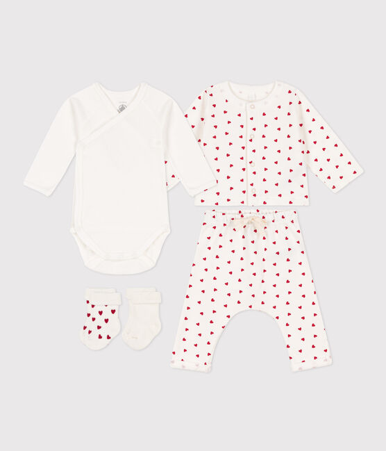 Coffret cadeau naissance petit cœur
