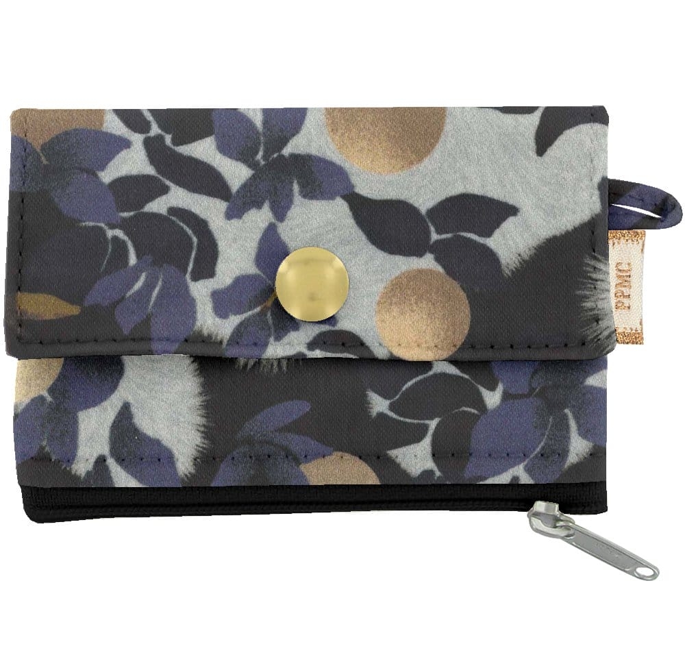 Mini Pochette Porte-Monnaie Flocon Doré