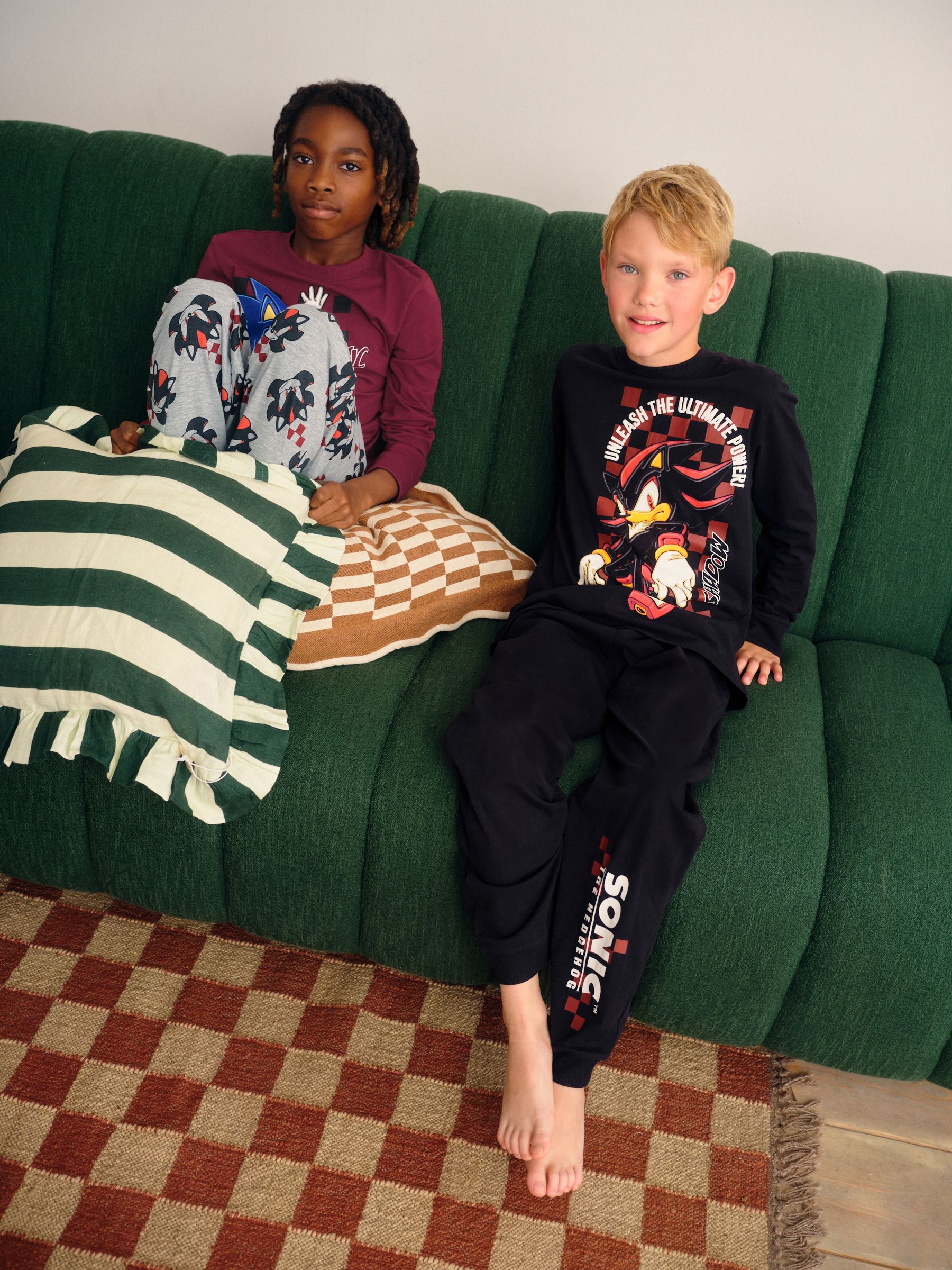 Multi Sonic - Jogger Fit Licentie Pyjama's 2 Verpakking (3-14jr)