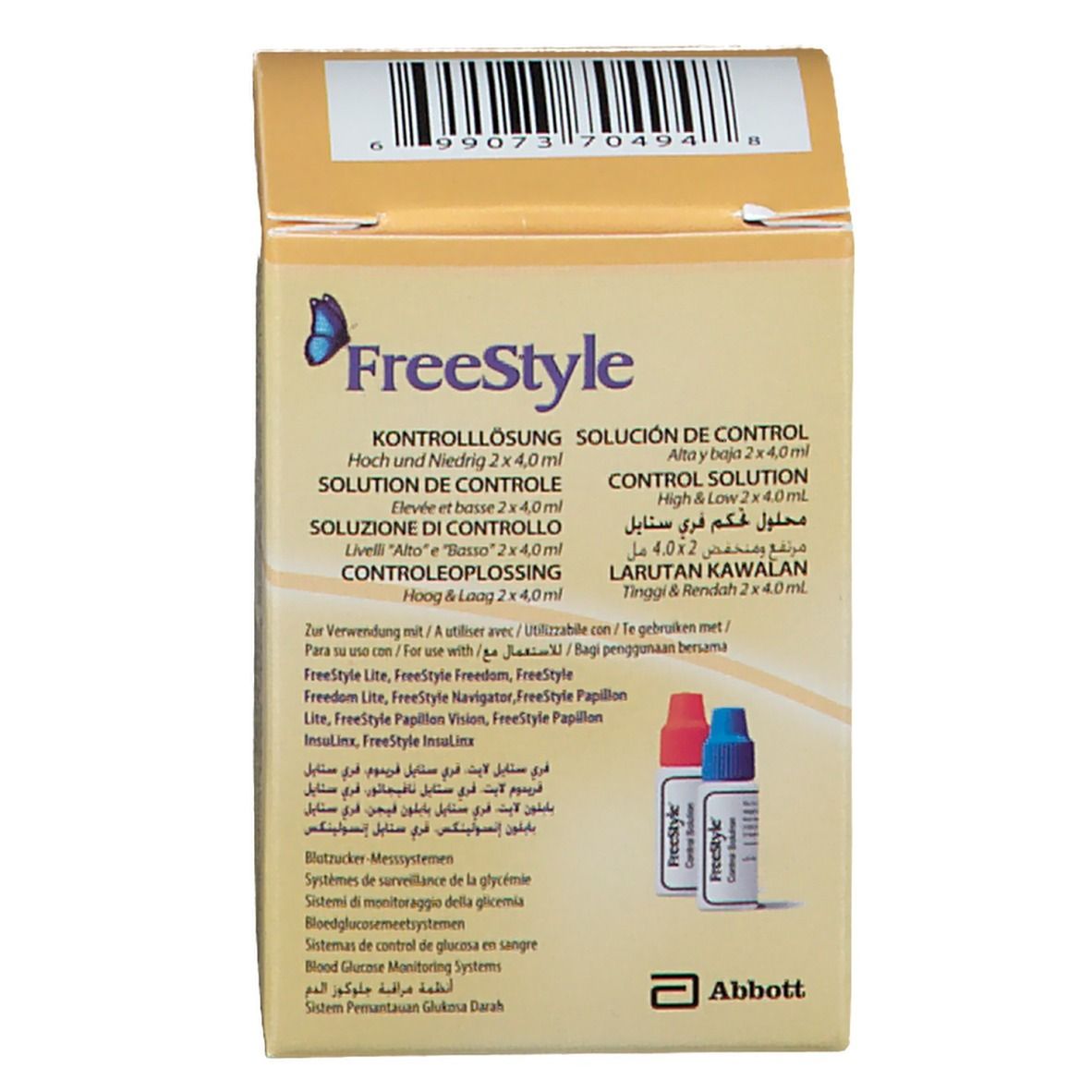 FreeStyle Kontrolllösung