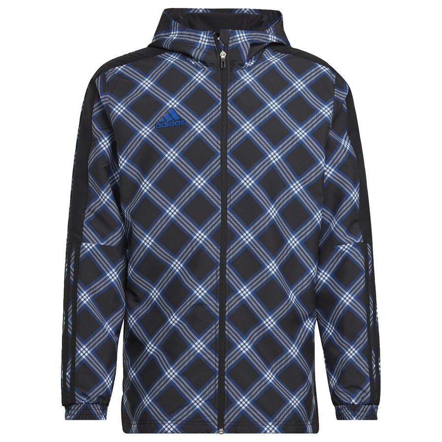 adidas Coupe-Vent Tiro Winterized - Noir/Bleu