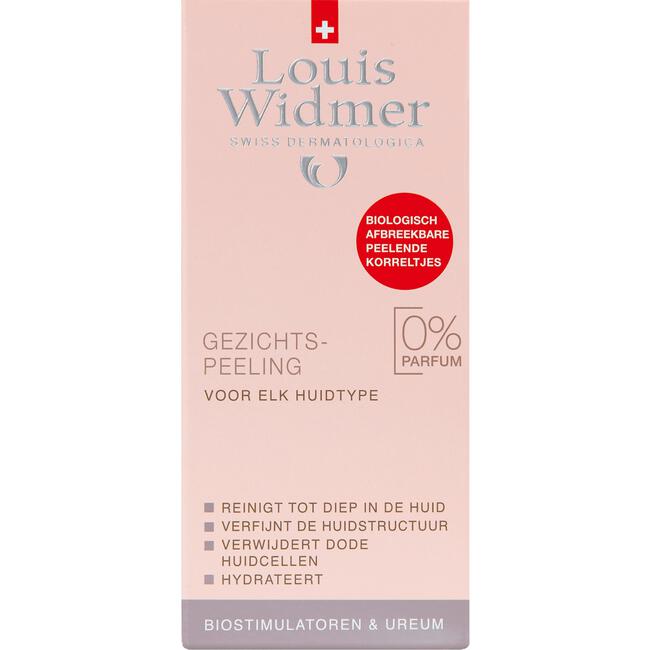 Louis Widmer Gezichtspeeling ExfoliantZonder Parfum 50 ML