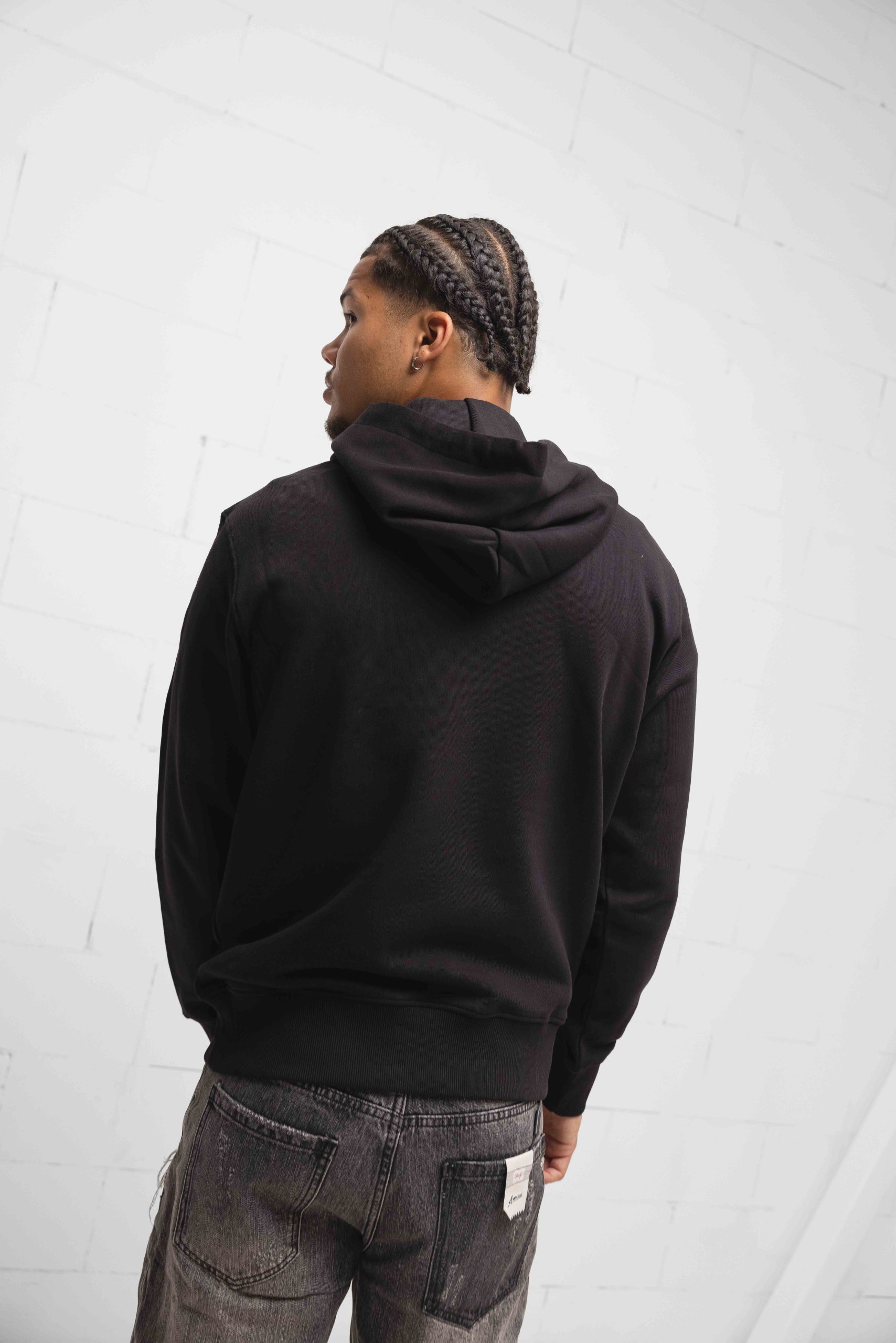 Versace Jeans Couture Chain Hoodie Heren Zwart/Wit