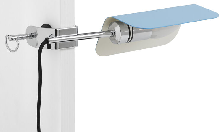 Hay Apex Clip Lamp Pastel blue