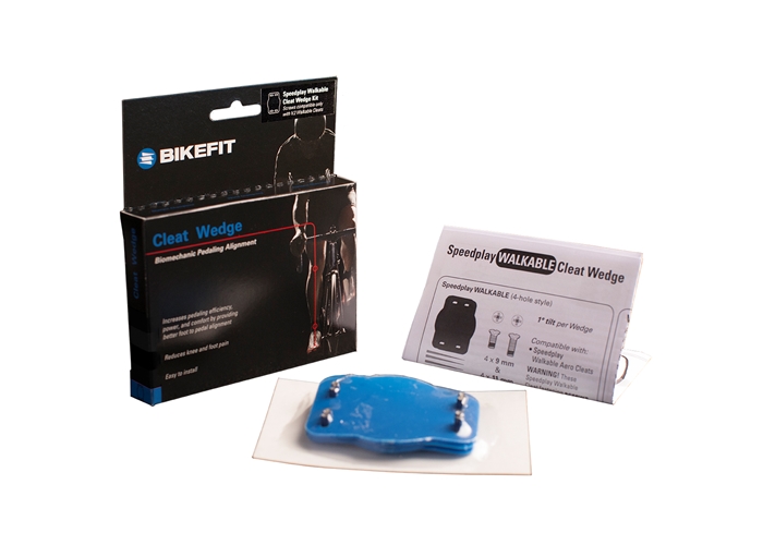 Bikefit Cleat Wedges justerings plader til Speedplay - Walkable 8 stk