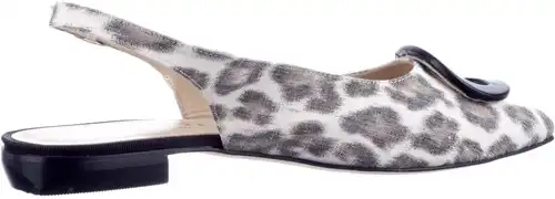 Brunate beige print 11911 - maat 42.5 slingback beige print - maat 42.5 Calandschoen