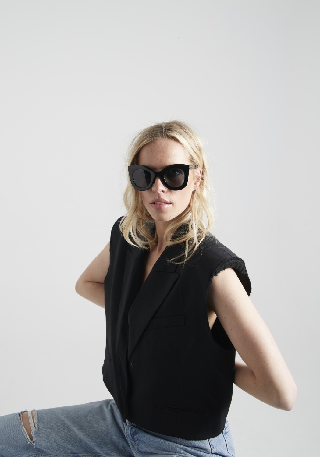 Parafina Sonnenbrille Jungla Black/Smoke Grey