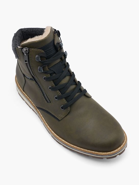 Rieker Schnür-Stiefelette Grün