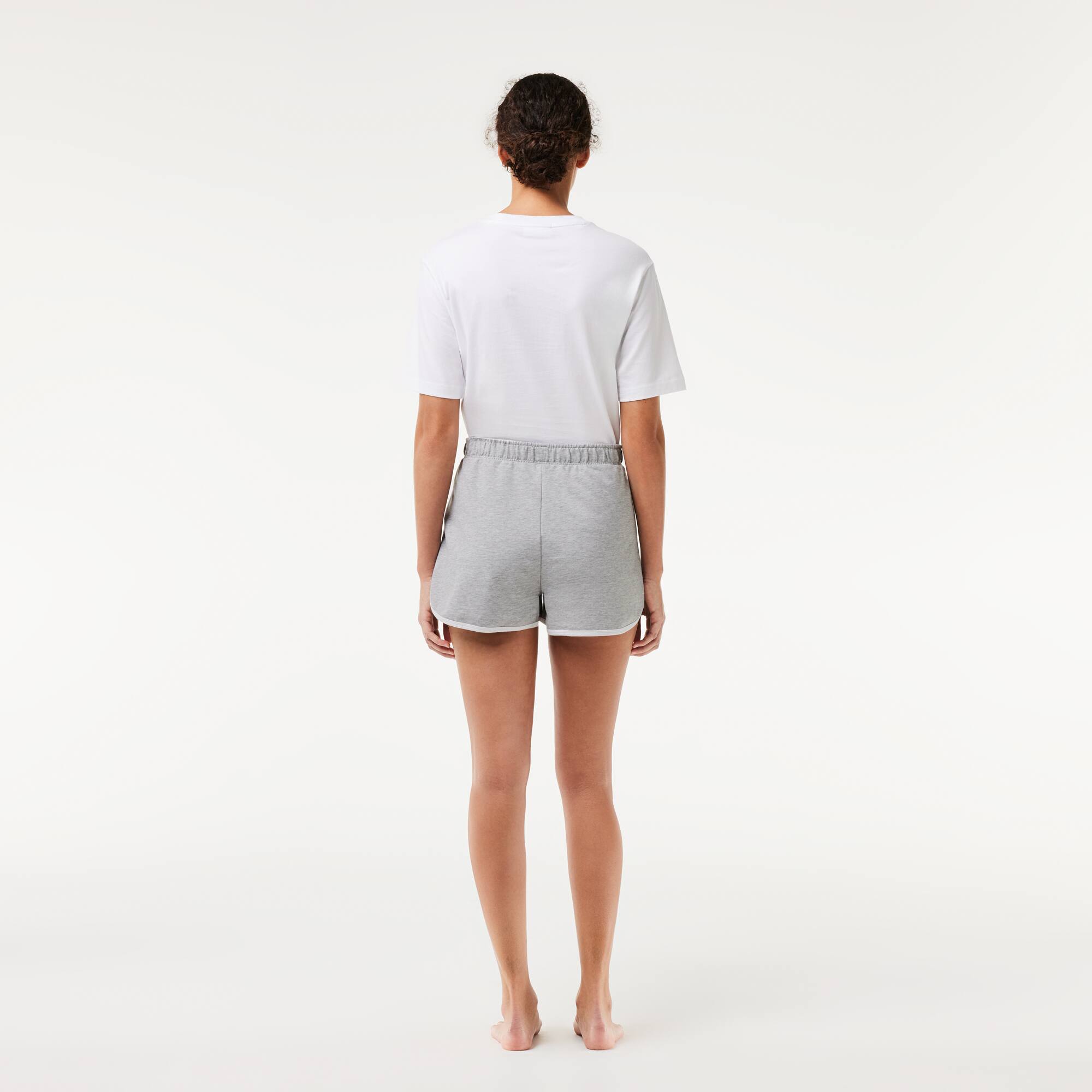 Short d'intérieur avec taille élastiquée Vêtements d’intérieur & de nuit - Gris - Lacoste - Femme