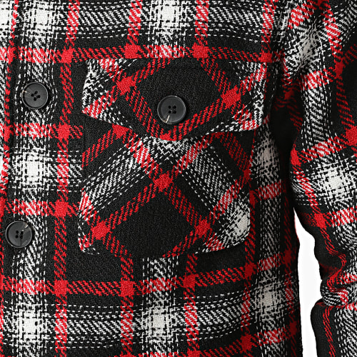 Veste Noir Rouge