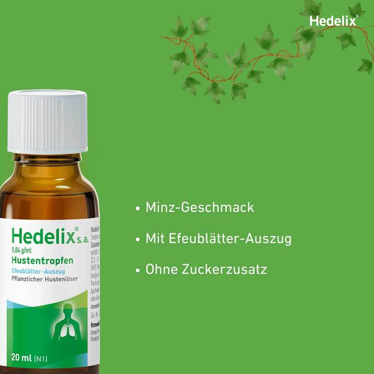 Hedelix s.a. Tropfen zum Einnehmen, 20 ml