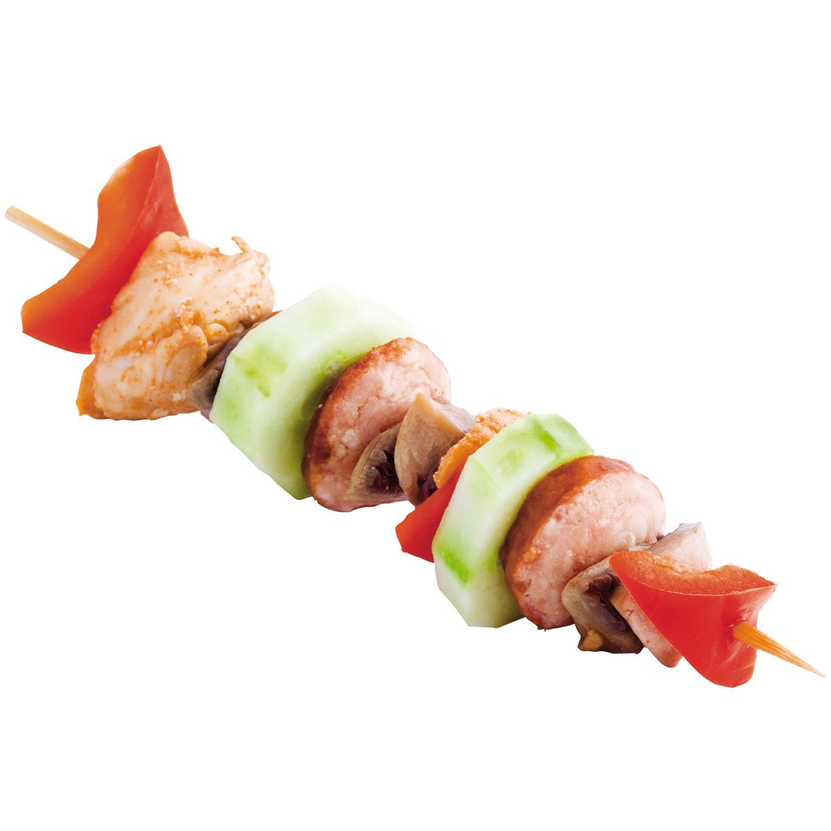 Lot de 50 pics à brochettes en bois de 25 cm Wood Edition Fackelmann