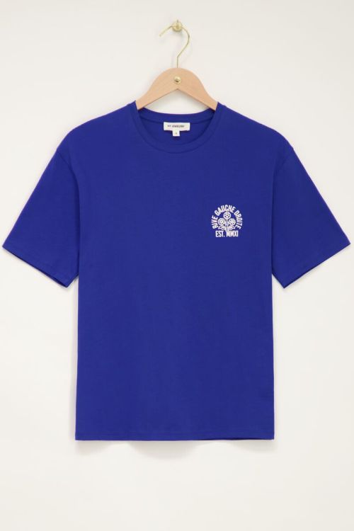 Blauw T-shirt Rive Gauche Droite