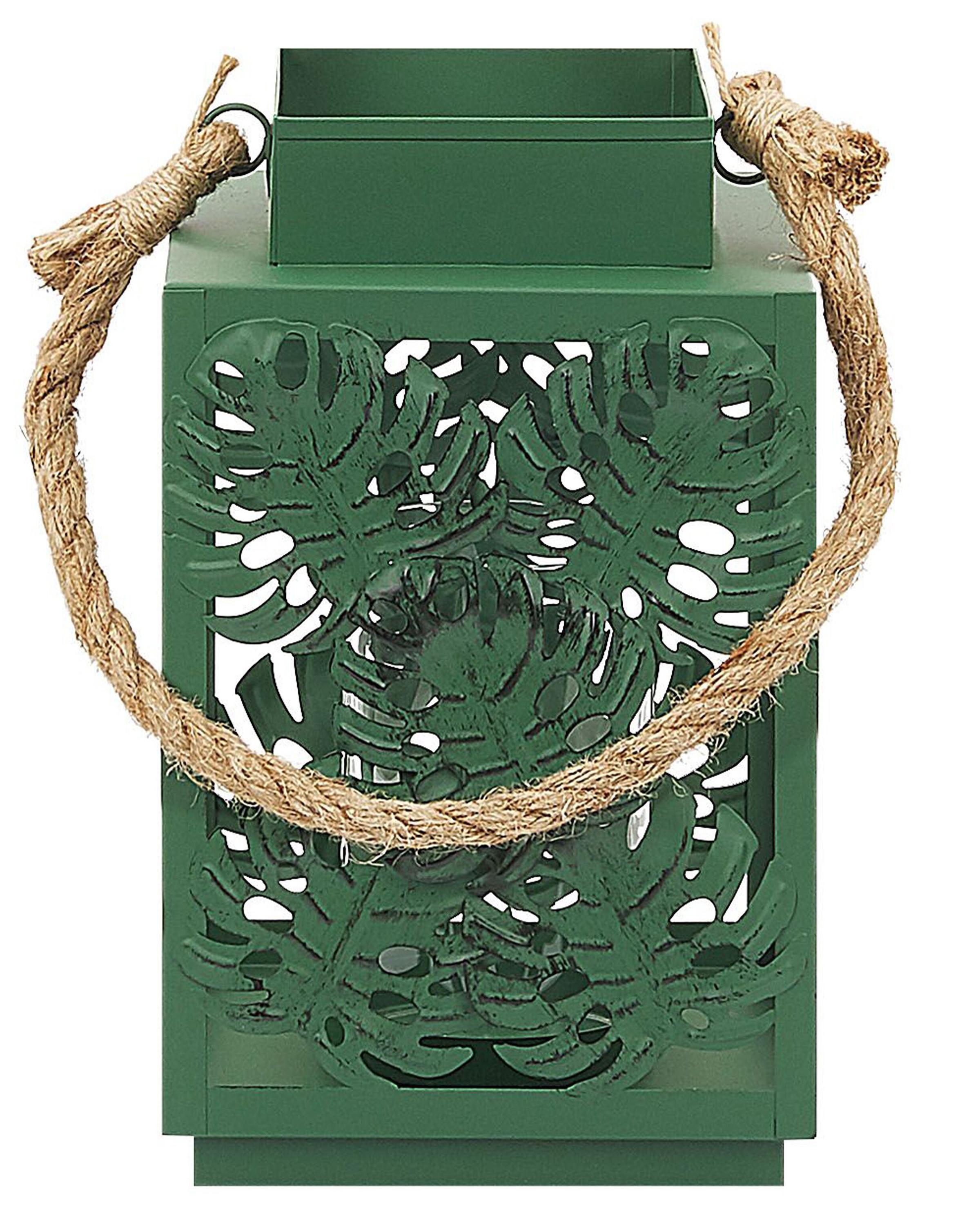 Lantaarn UNIMAK Metaal 25 cm Groen