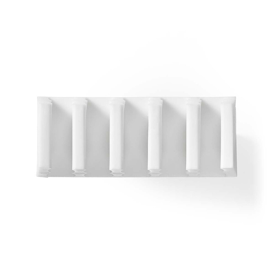 Nedis Lot de 2 Clips de câbles Click & Go - Blanc