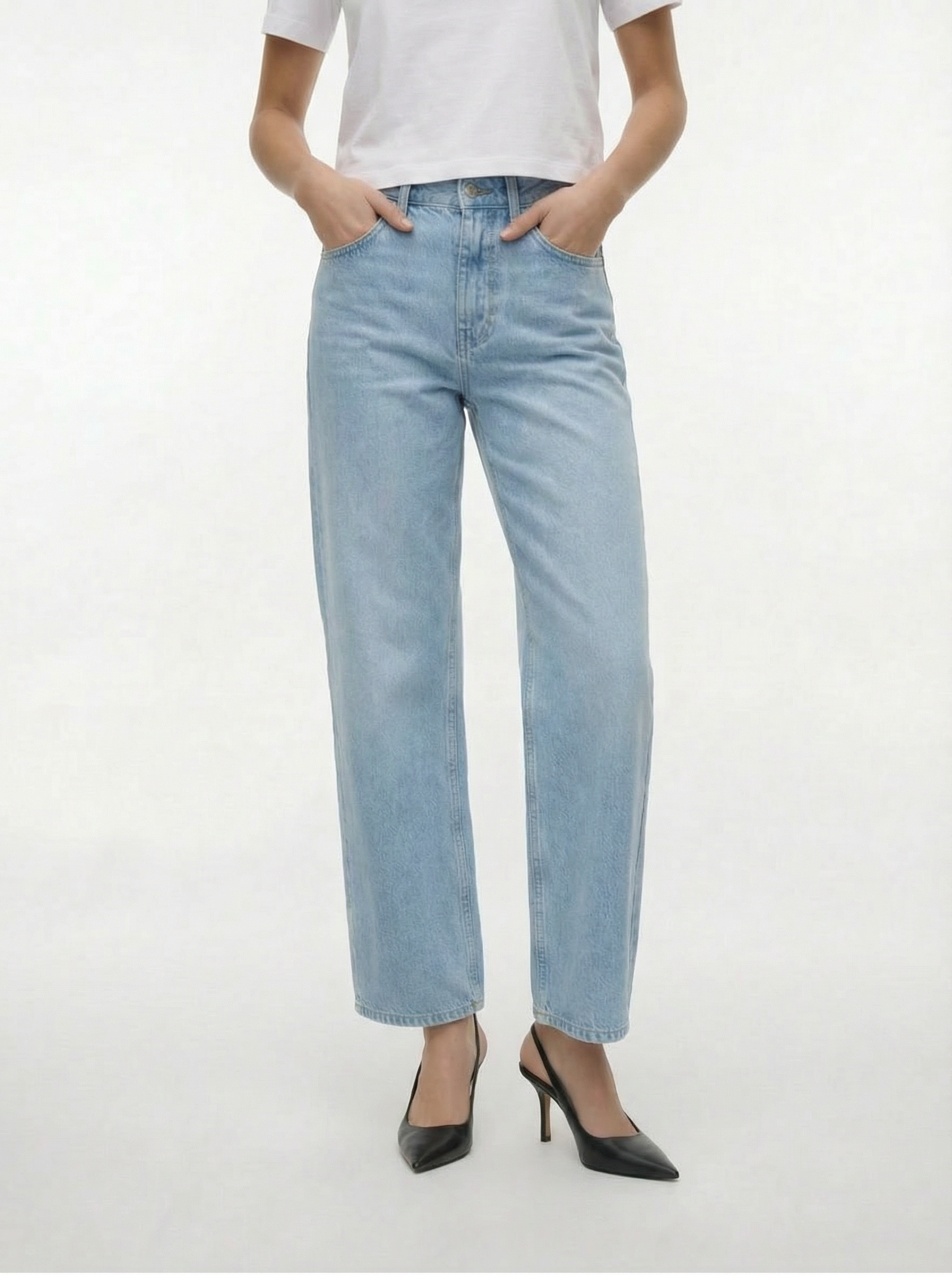 TSEMBER Low rise Wide leg fit Jeans