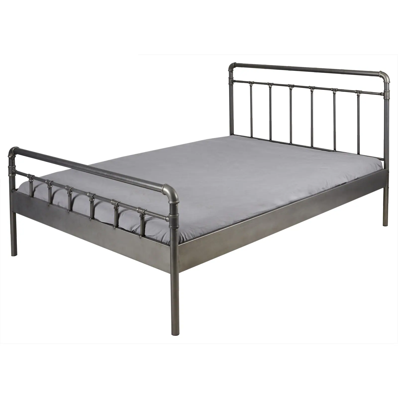 HTI-Living Doppelbett Metallgestell im Steampunk Style