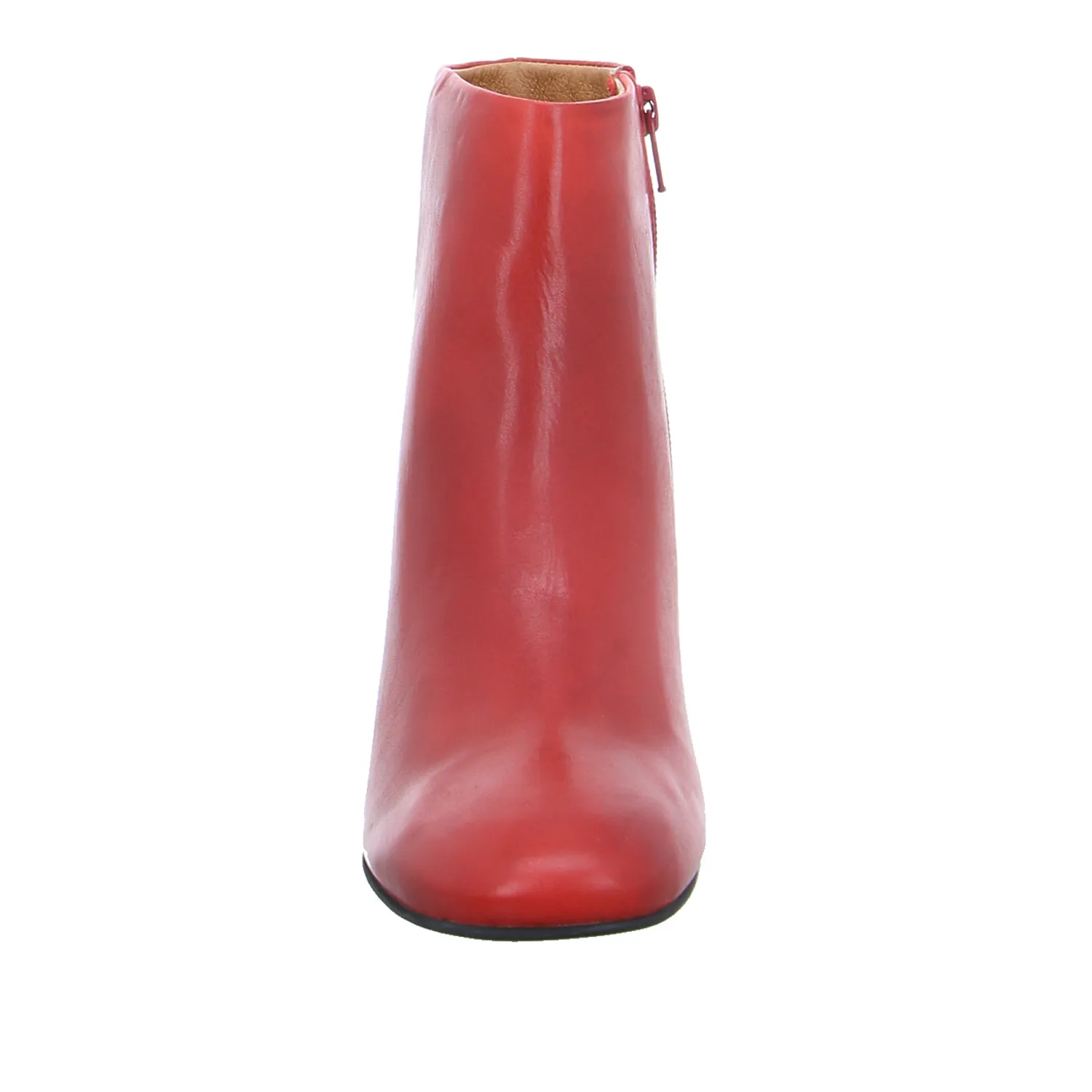 SCHUHENGEL Stiefelette Rot Leder