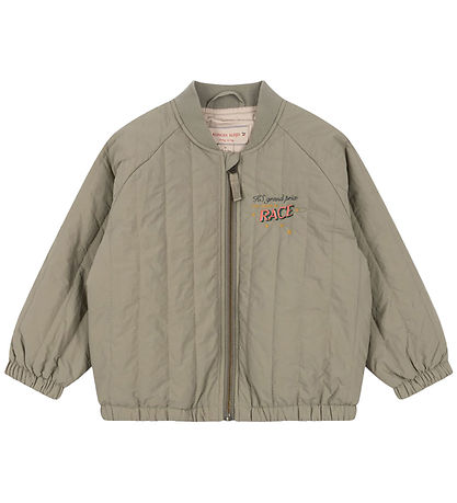 Konges Sløjd Thermojacke - Juno Bomber - Laurel Oak m. Print