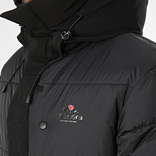 Doudoune Capuche Valberg Noir