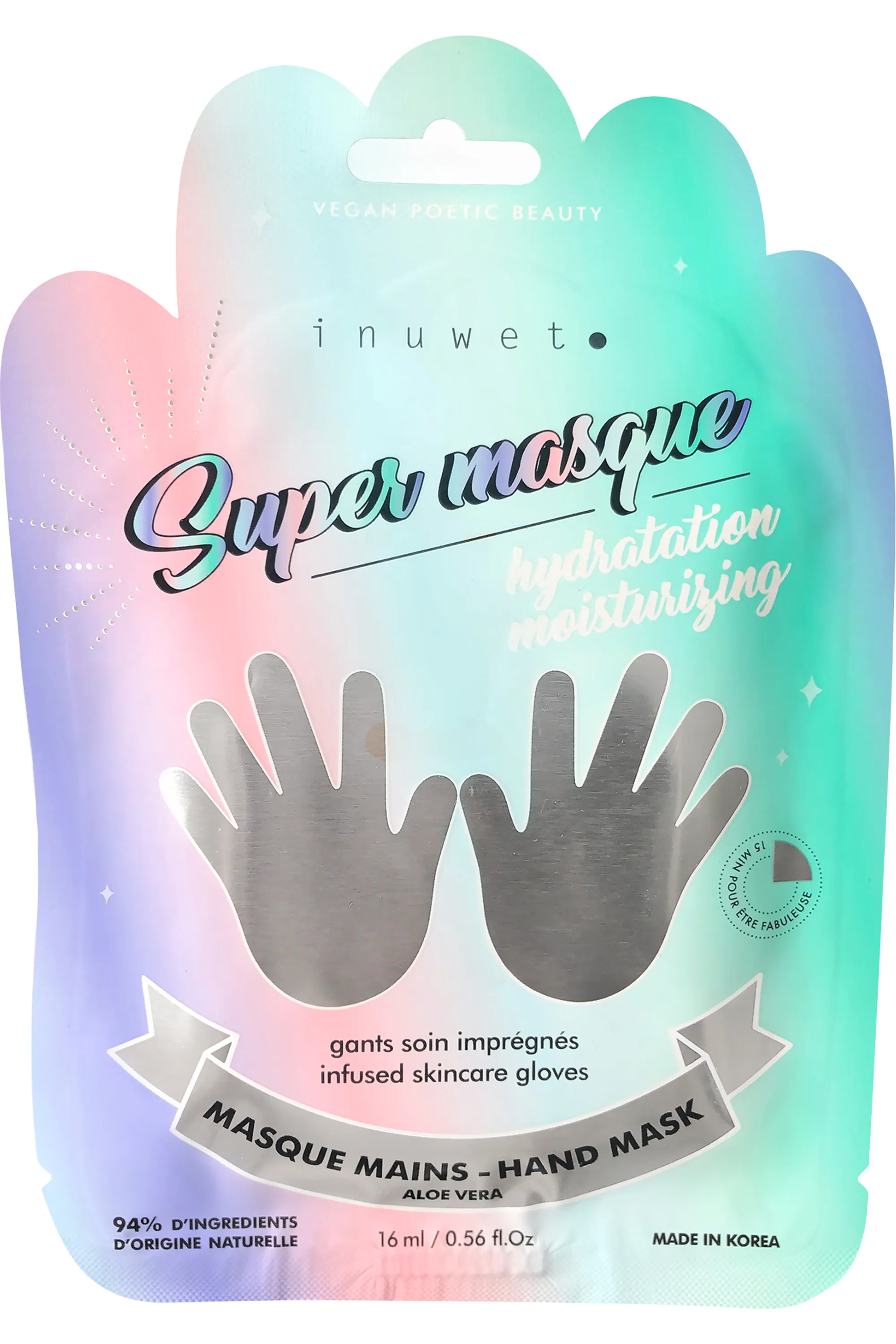 Inuwet (In Unicorn We Trust) Masque mains hydratant-16 ml