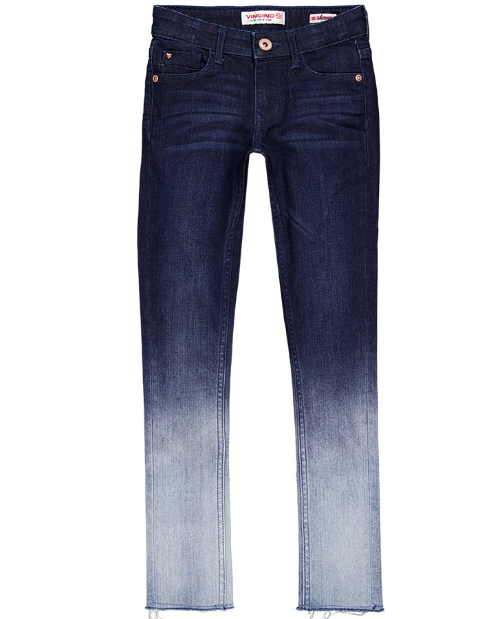 Jeanshose AMIA BLEACH Skinny Fit in deep dark denim