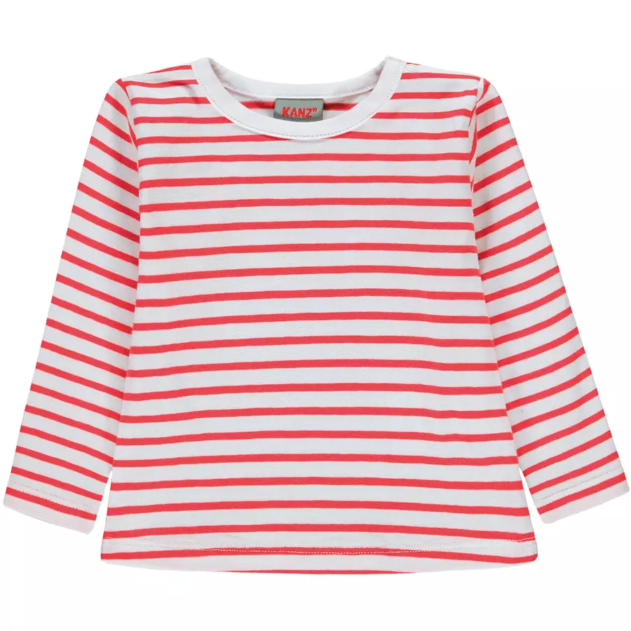 KANZ Girls Langarmshirt, yd stripe|multicolored