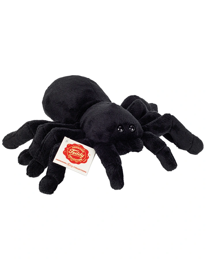 Kuscheltier SPINNE (16cm) in schwarz