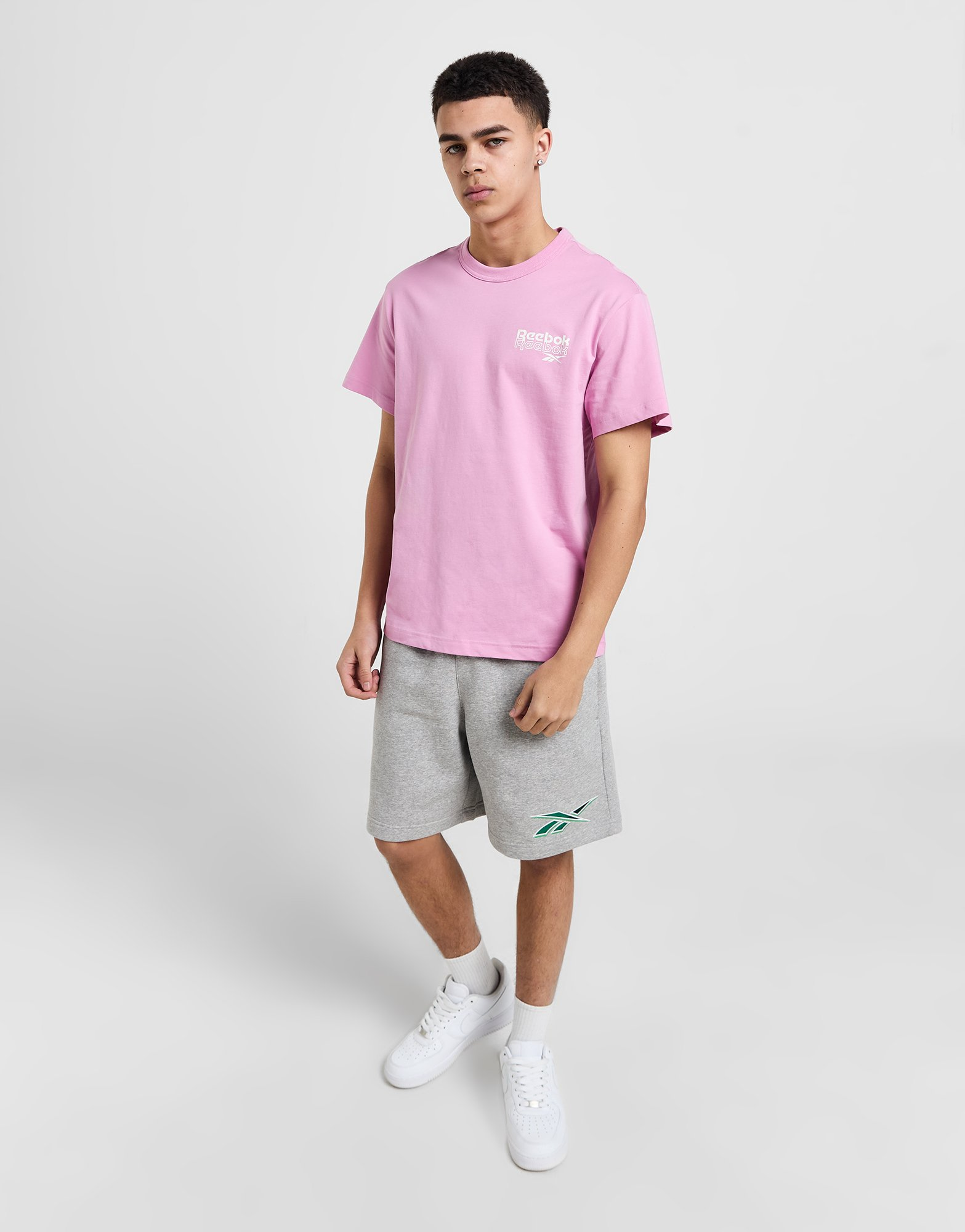 Reebok T-shirt Stack Logo Homme