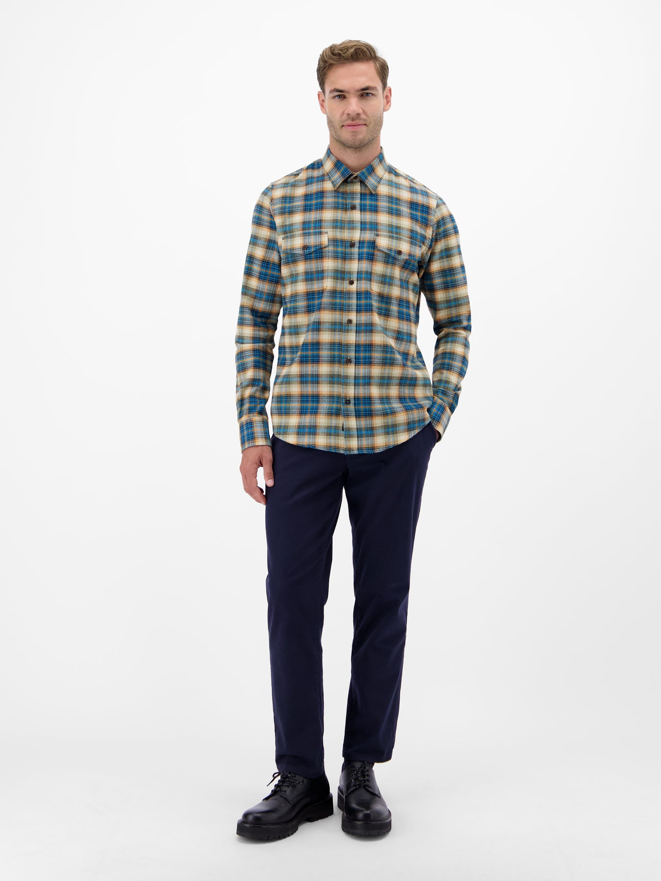 Casual Flanellhemd - weicher Twill, starker Style