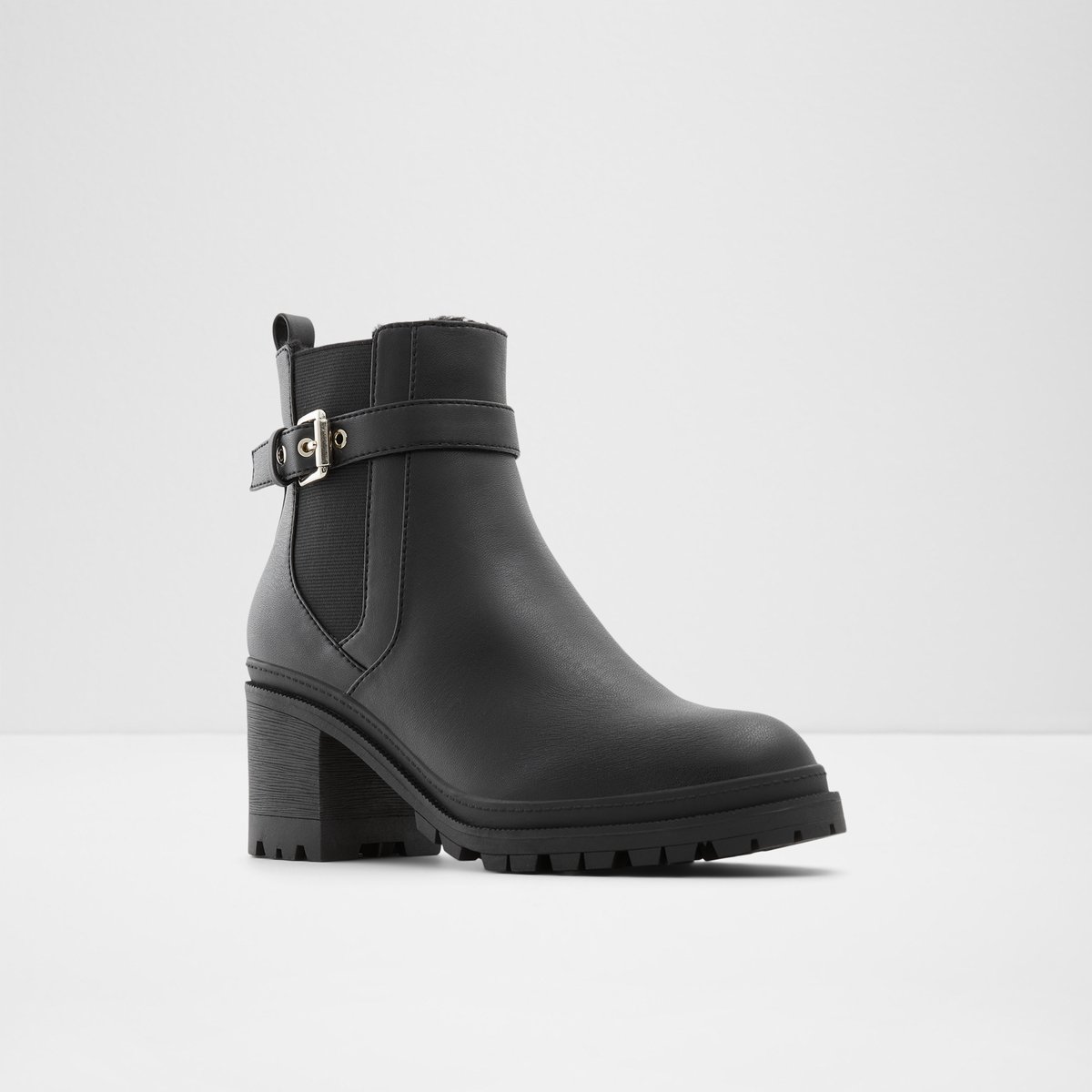 Qimas Black Women Chelsea boots