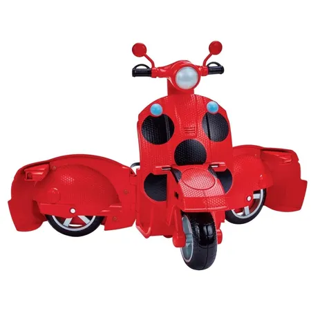 Bandai Miraculous Ladybug Scooter mit Ladybug Puppe (26 cm)