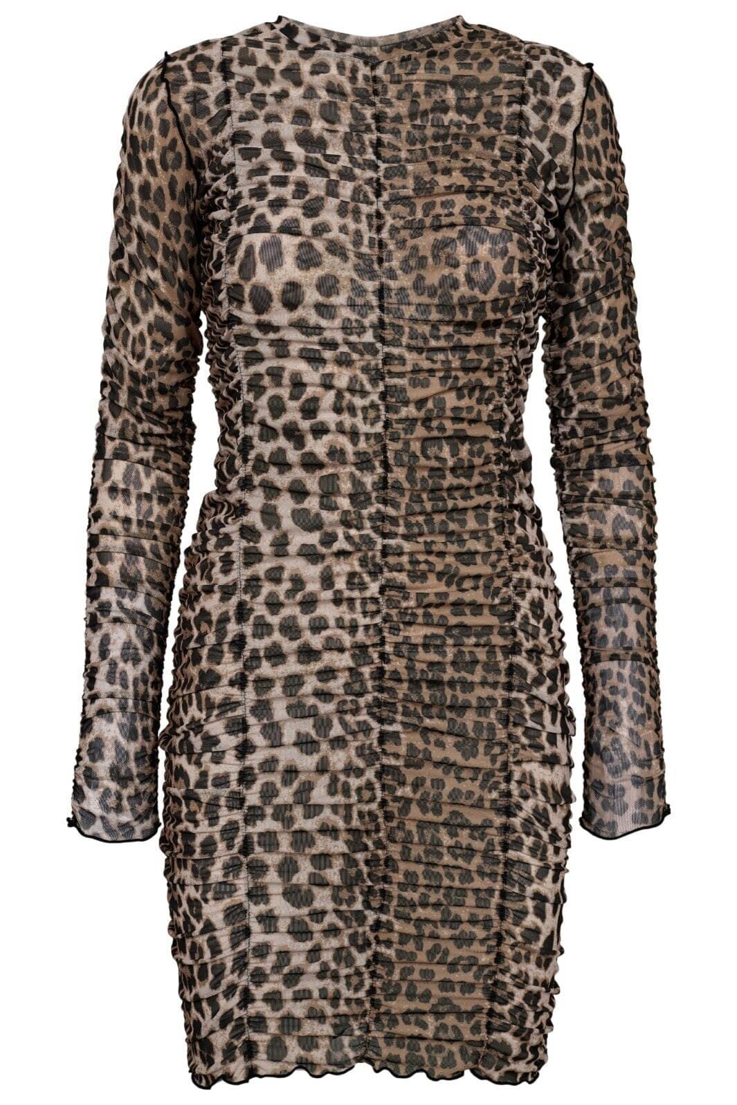 Liberte Mesh-Ls-Wrinkle-Dress