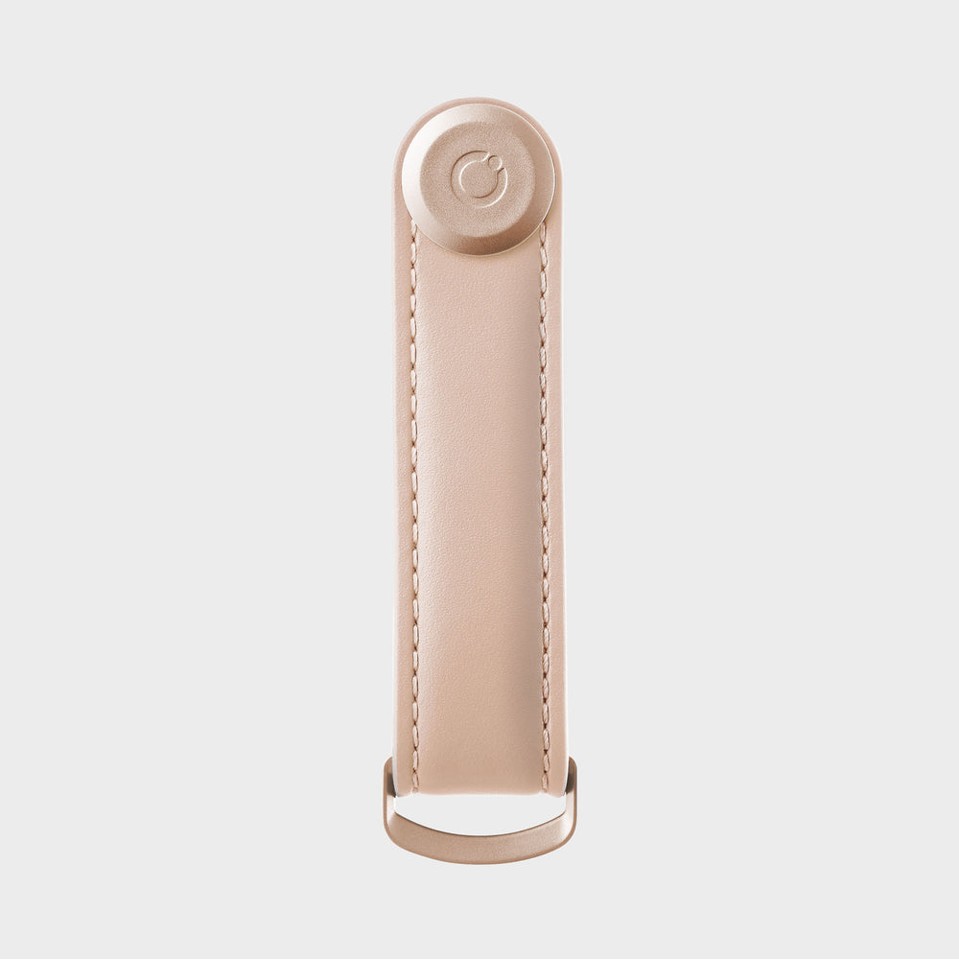 Orbitkey - Leather Key Organiser - Blush/Blush