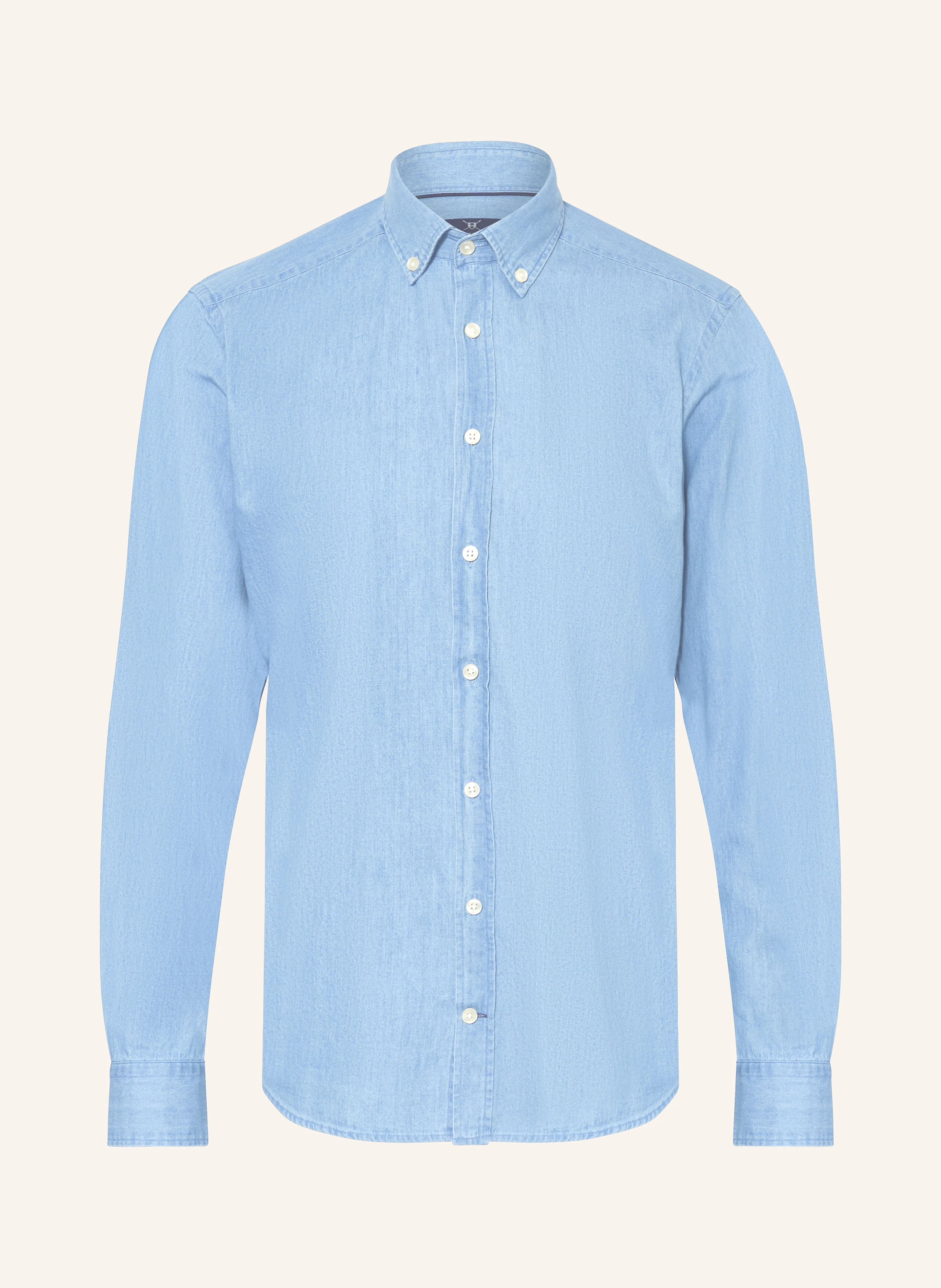 STROKESMAN'S Hemd Regular Fit in Jeansoptik