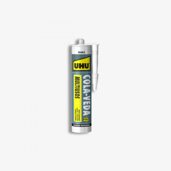 UHU Cola-veda Multiusos Pro Branco 465g