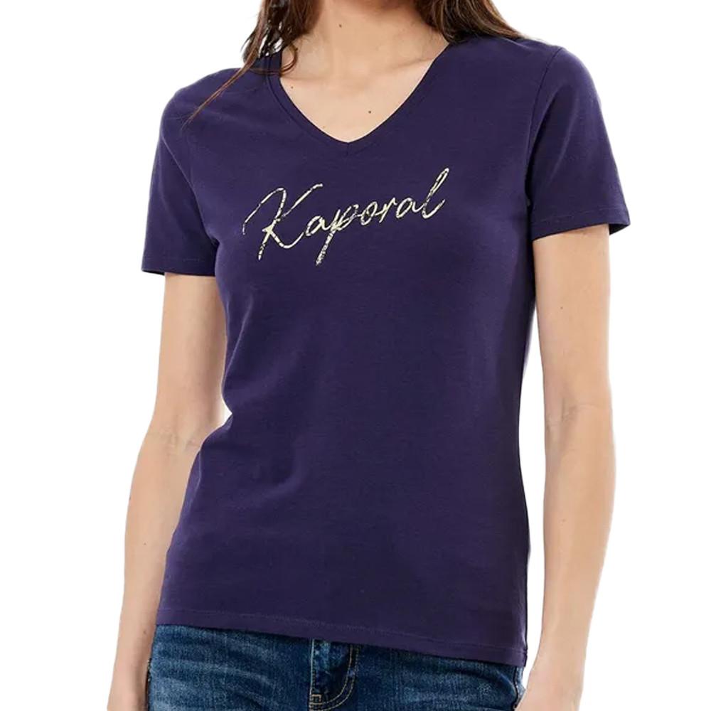 Kaporal T-shirt Bleu Femme Kaporal 3W11