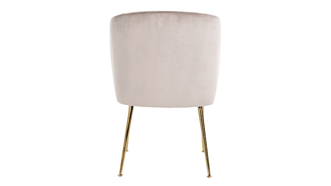 Eetkamerstoel 210599 Khaki Velvet Cannon B57 x D62 x H84 cm