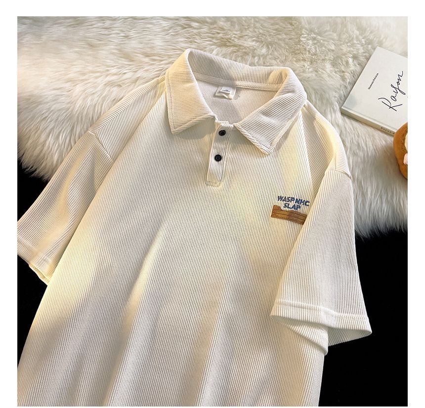 Zentrus - Poloshirt met korte mouwen en geborduurde letters