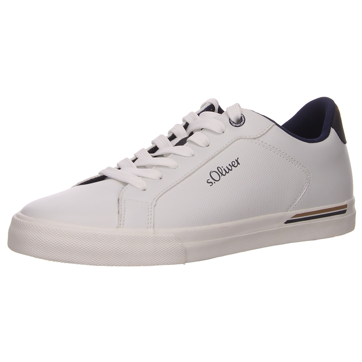 s.Oliver Schnürhalbschuh weiß weiss/weiss kombi
