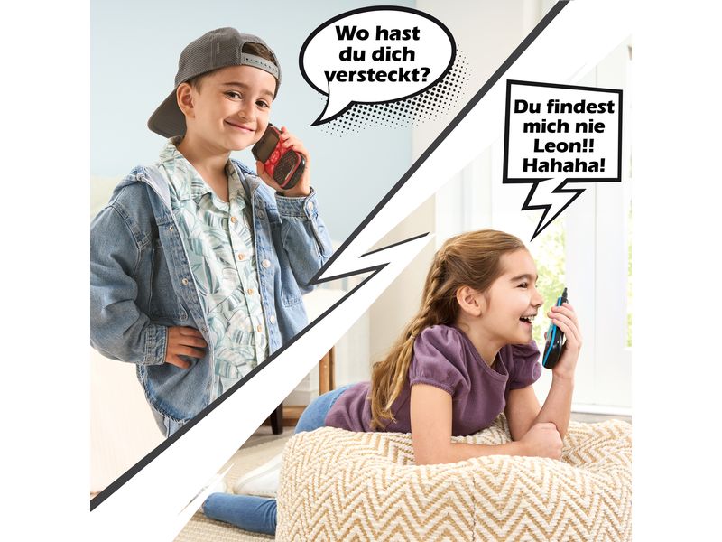 Vtech Kidi Talkie Explorer -DE- Walkie-Talkie mit Taschenlampe und lustigen Stimmverzerrungseffekten