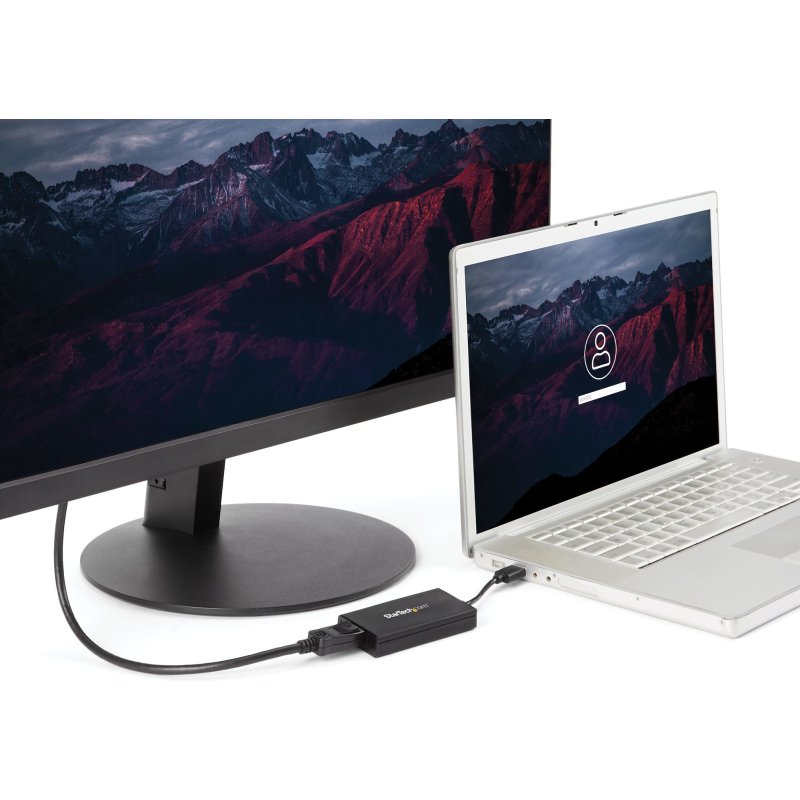 StarTech.com Adaptateur USB 3.0 vers DisplaPort - 4K 30Hz Ultra HD - Certifié DisplayLink - Convertisseur USB Type-A vers DP pour Moniteur - Vidéo Externe et Carte Graphique - Mac et Windows