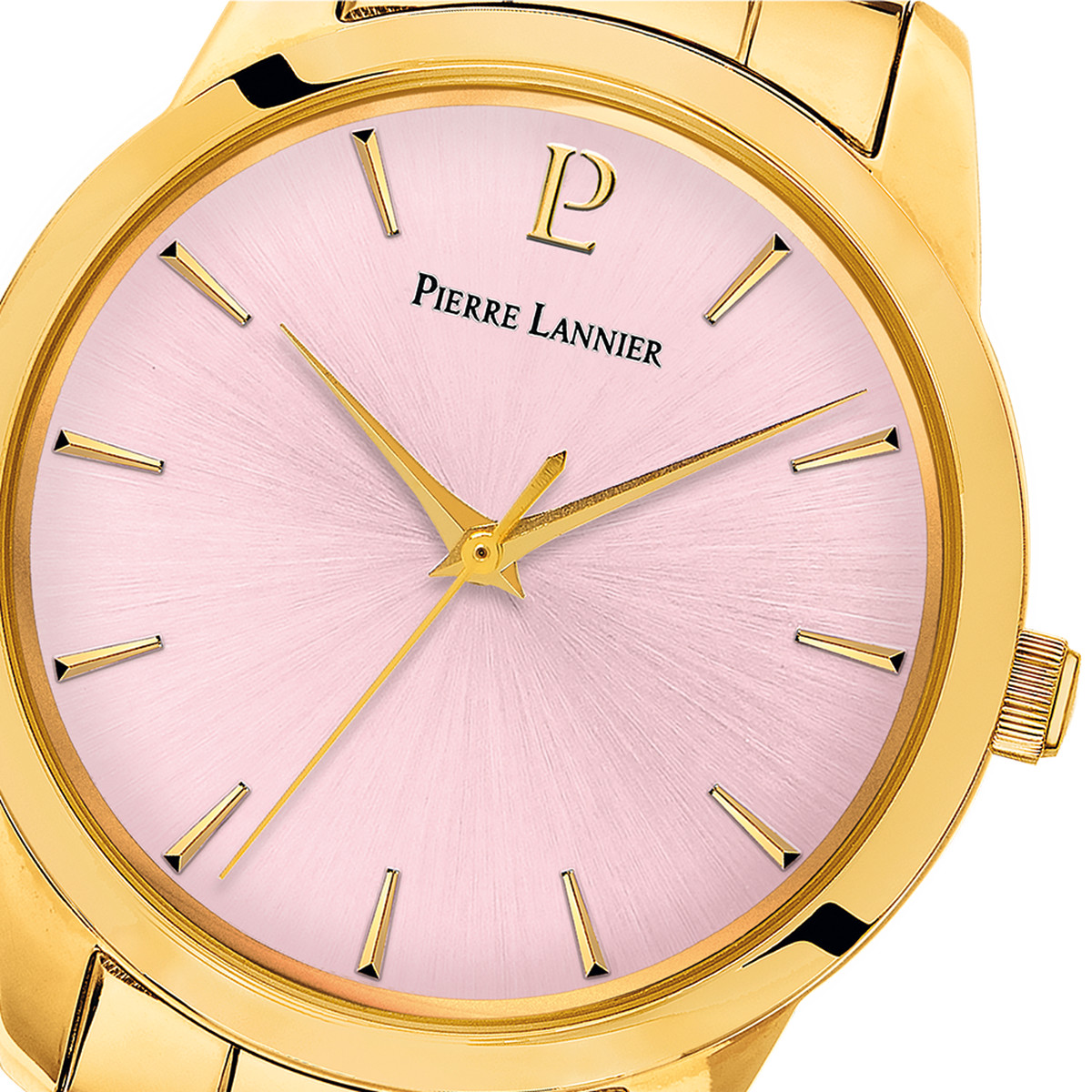 Montre PIERRE LANNIER Roxane femme bracelet acier doré