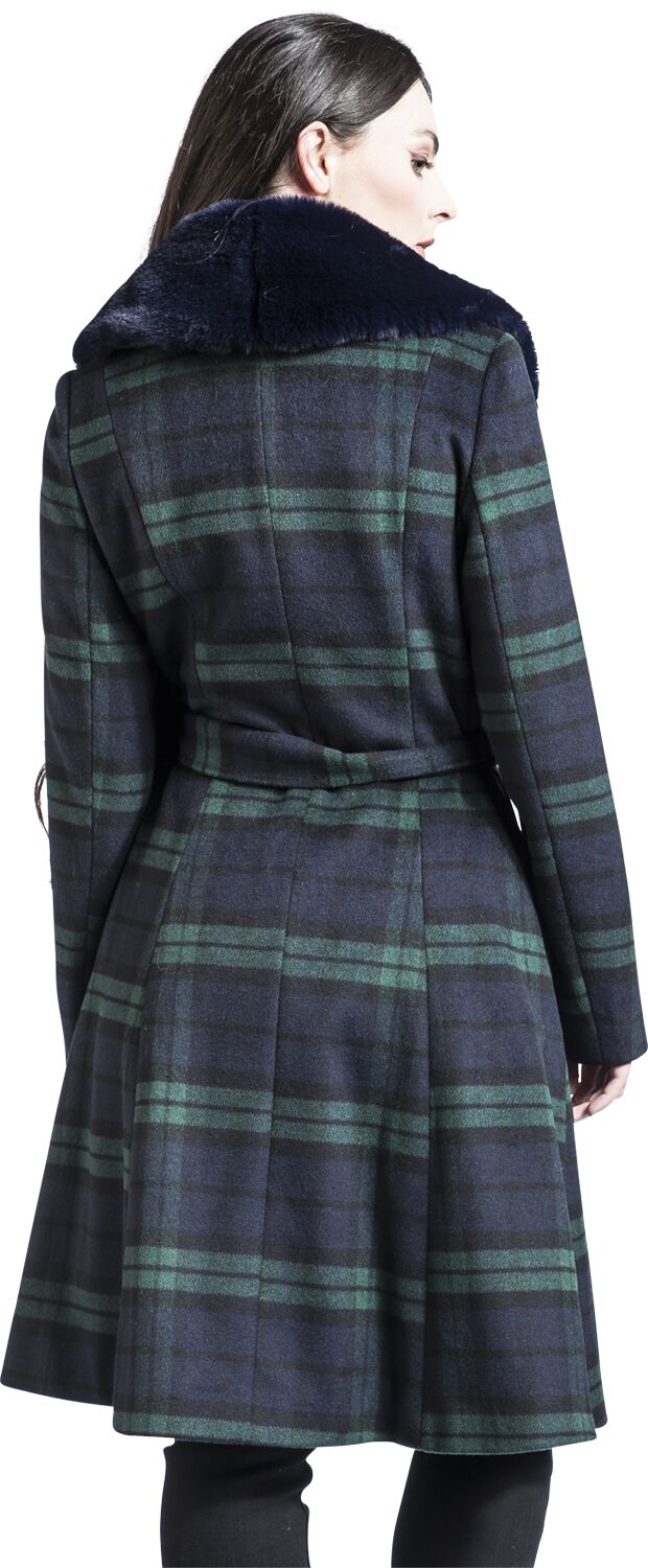 Robe Manteau Tartan | Voodoo Vixen Manteaux